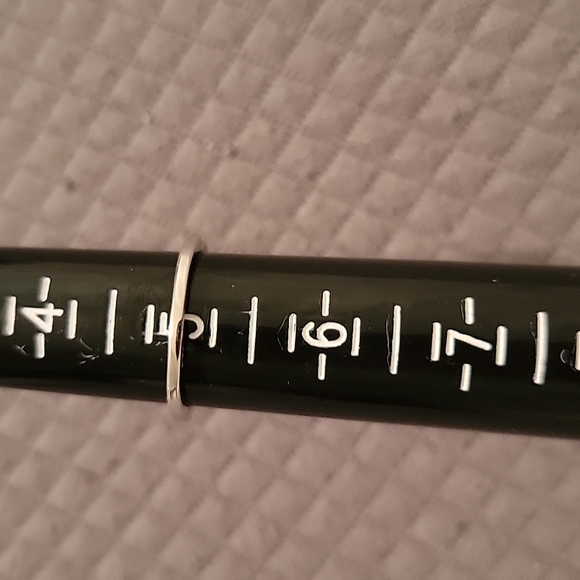 Emerald Cut Diamond Ring with Pave Diamond Mounting - Picture 9 of 9